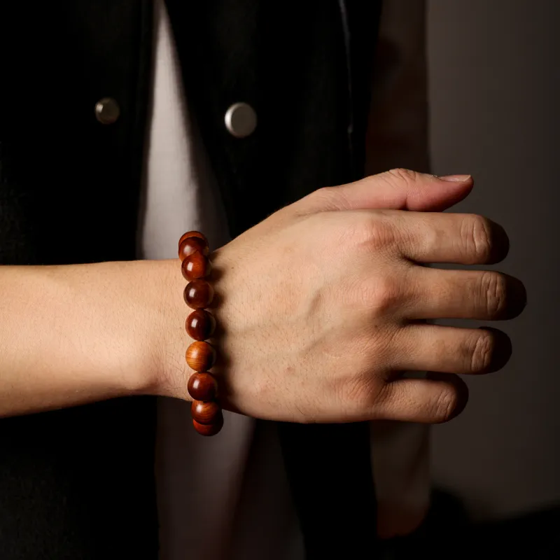 Santan Lodge Thuja Wooden Bracelets Unisex-3