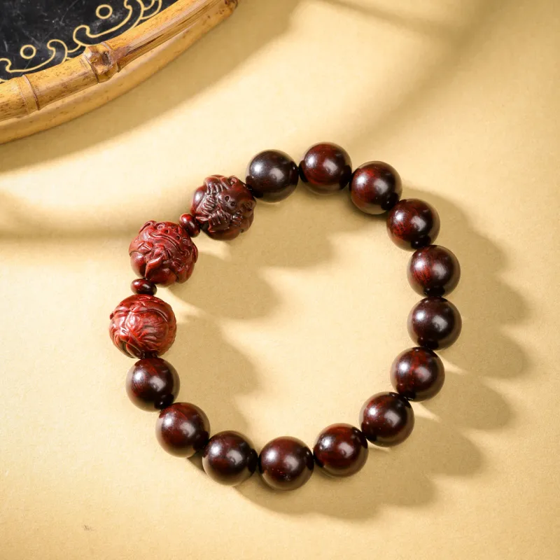 Santan Lodge Pterocarpus Bracelets Unisex-16