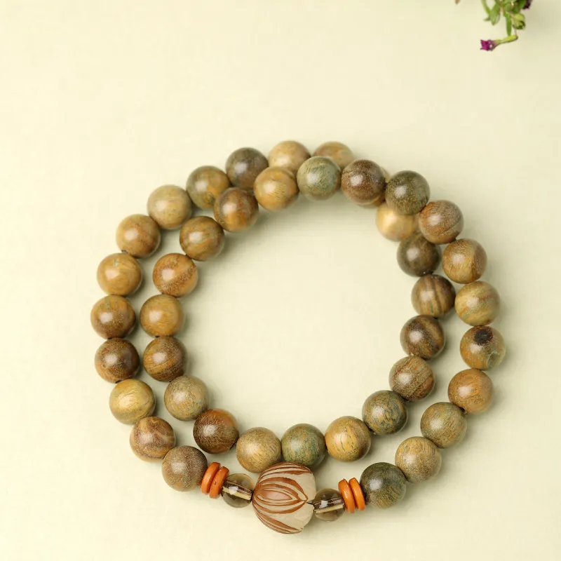 Santan Lodge Green Sandalwood Bracelets Unisex-2