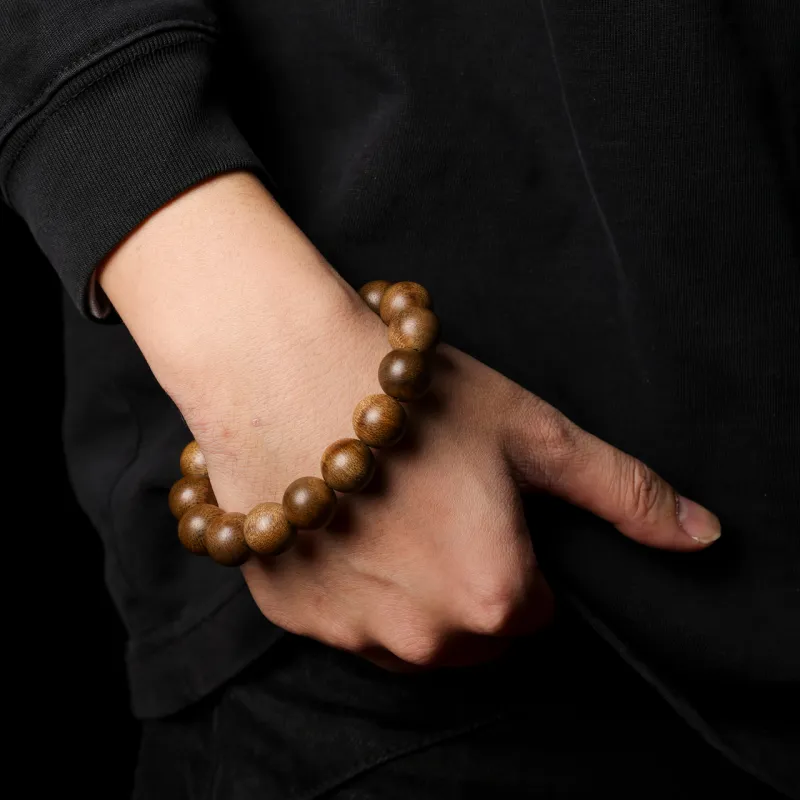 Santan Lodge Agarwood Precious Wood Bracelets Unisex-3