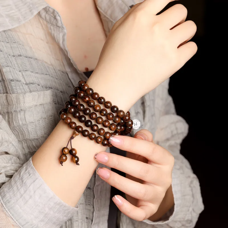 Santan Lodge Tribute Wood Wooden Bracelets Unisex-3