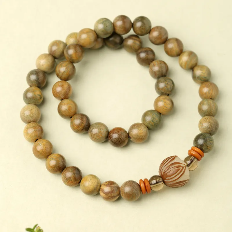 Santan Lodge Green Sandalwood Bracelets Unisex-3