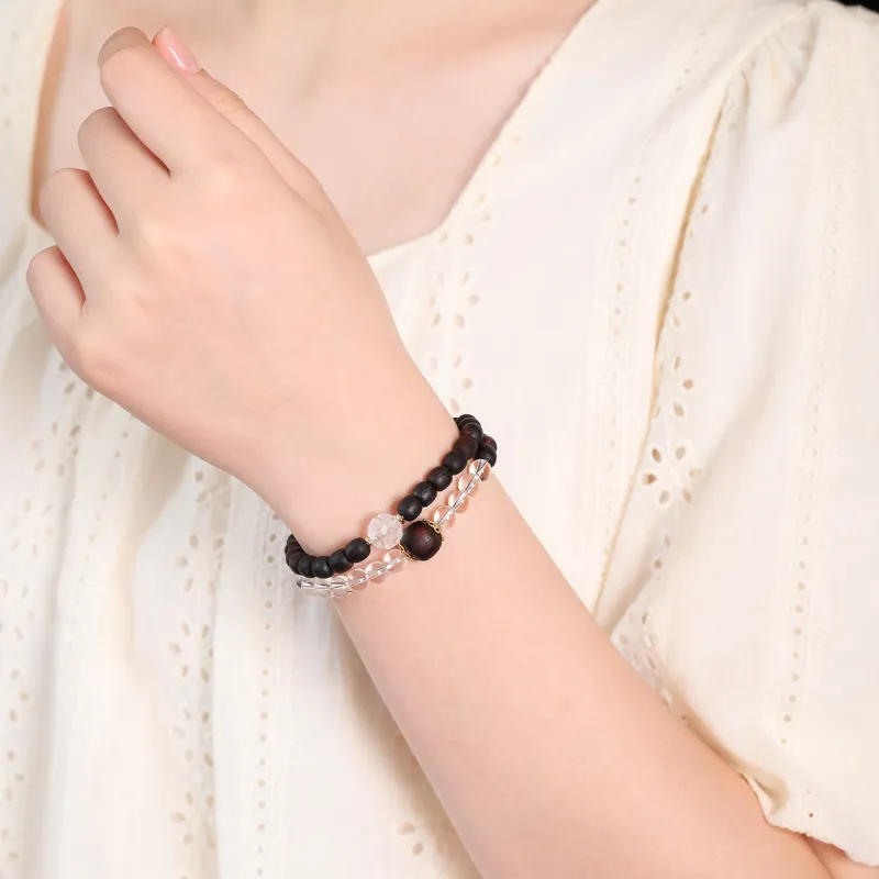 Santan Lodge Agarrattan Wooden Bracelets Unisex-3