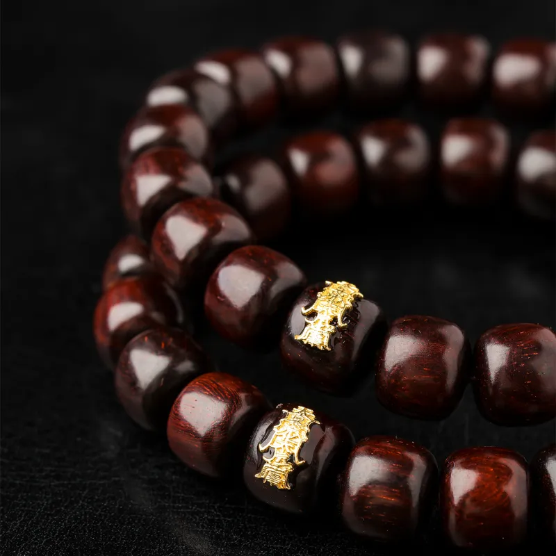 Santan Lodge Pterocarpus Bracelets Unisex-4