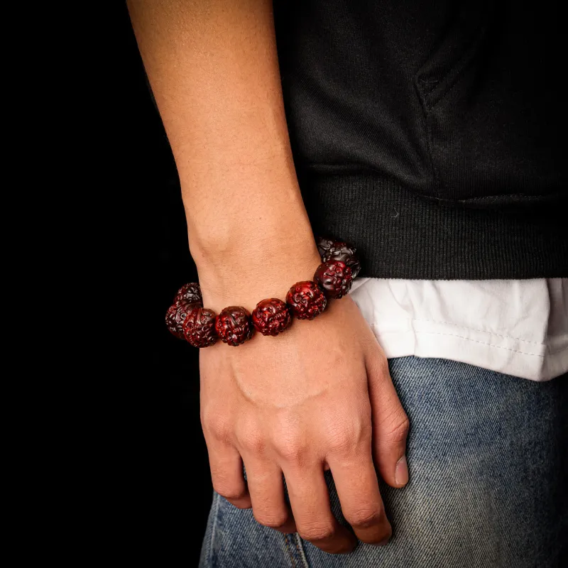 Santan Lodge Pterocarpus Bracelets Unisex-3