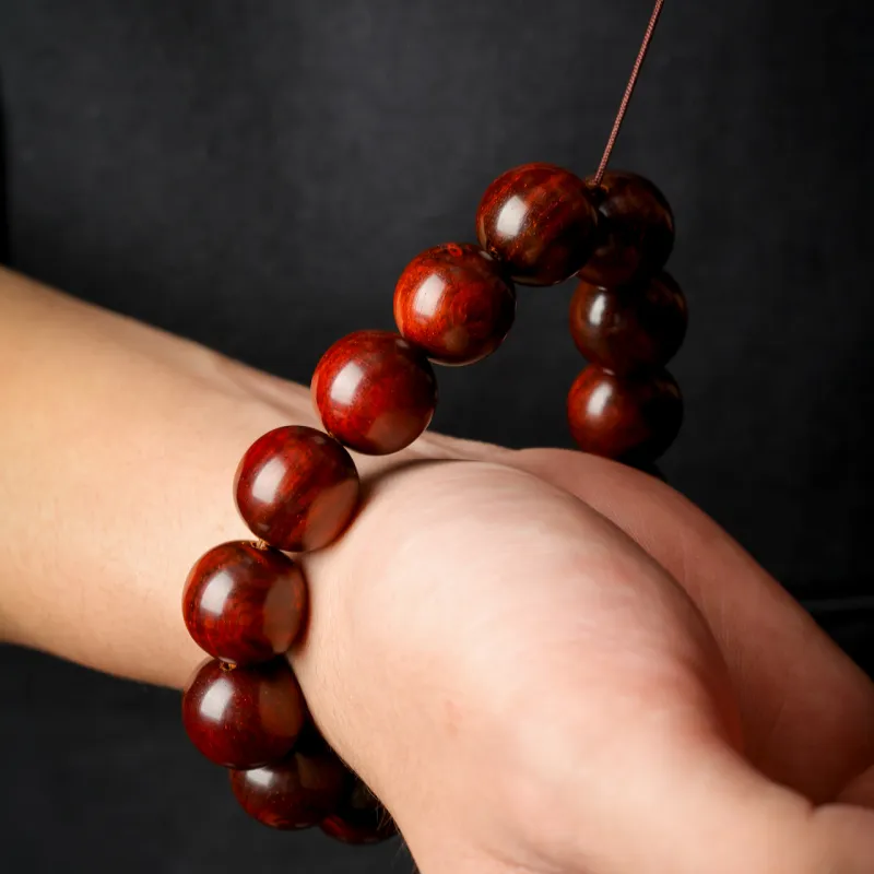 Santan Lodge Pterocarpus Bracelets Unisex-4