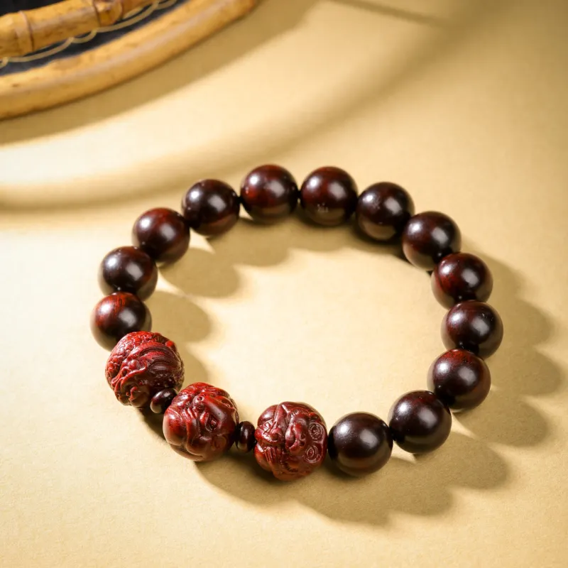 Santan Lodge Pterocarpus Bracelets Unisex-43