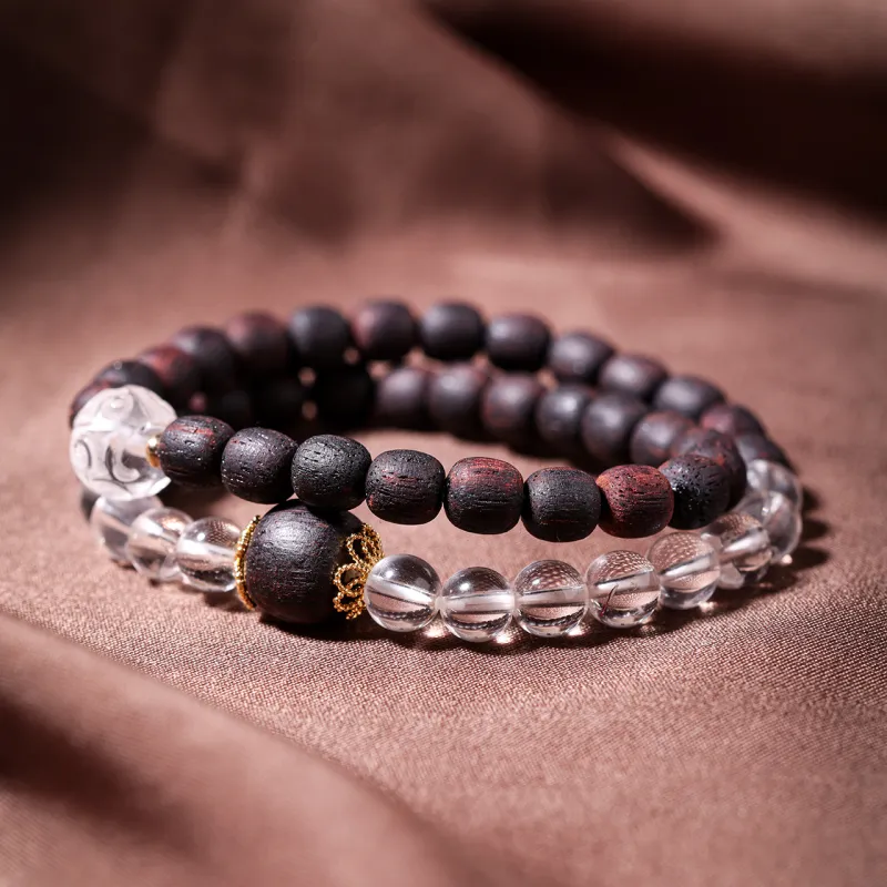 Santan Lodge Agarrattan Wooden Bracelets Unisex-1