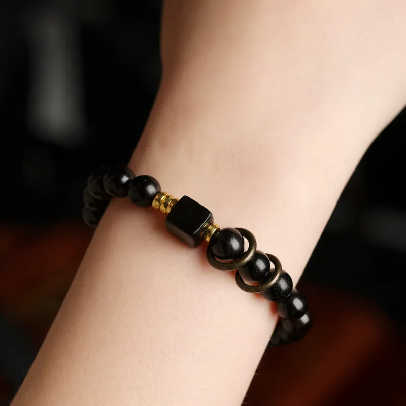 Santan Lodge Golden Sandalwood Bracelets Unisex-6