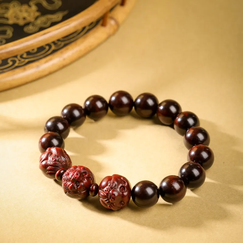 Santan Lodge Pterocarpus Bracelets Unisex-12