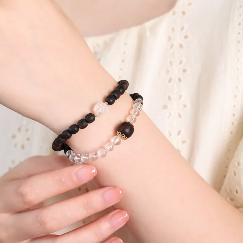 Santan Lodge Agarrattan Wooden Bracelets Unisex-4