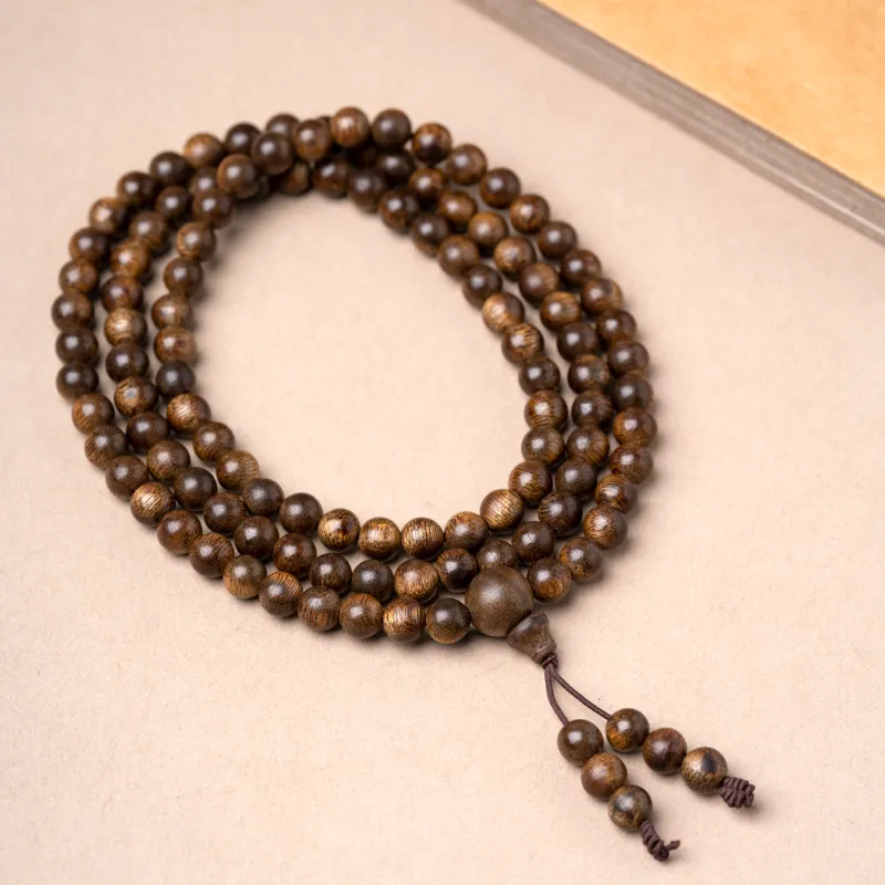 Santan Lodge Fragrance Agarwood Wooden Bracelets Unisex-2