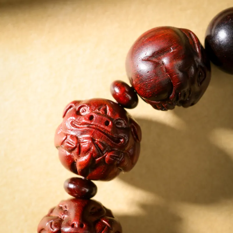 Santan Lodge Pterocarpus Bracelets Unisex-17