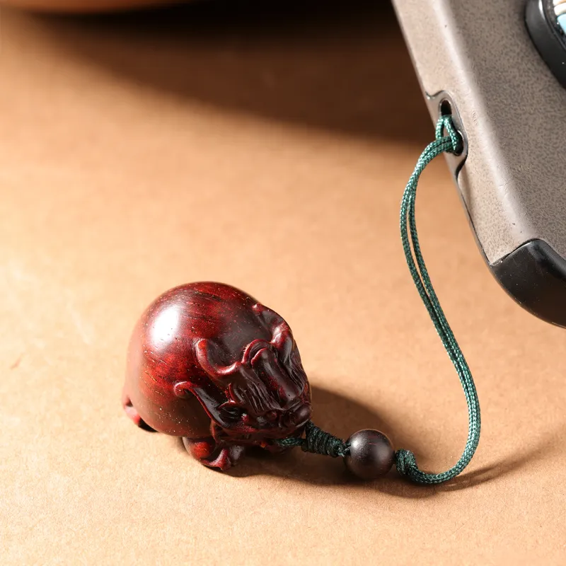 Santan Lodge Pterocarpus Pendants Unisex-2