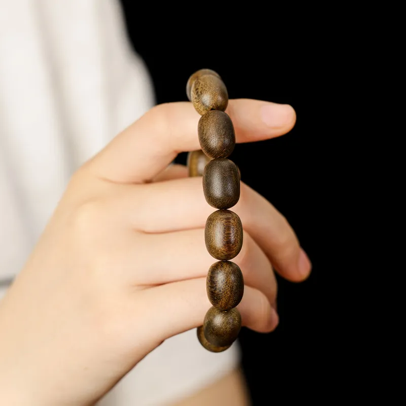 Santan Lodge Fragrance Agarwood Bracelets Unisex-4