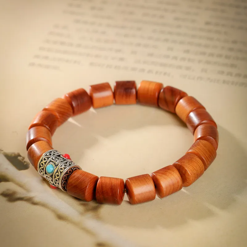 Santan Lodge Thuja Wooden Bracelets Unisex-2