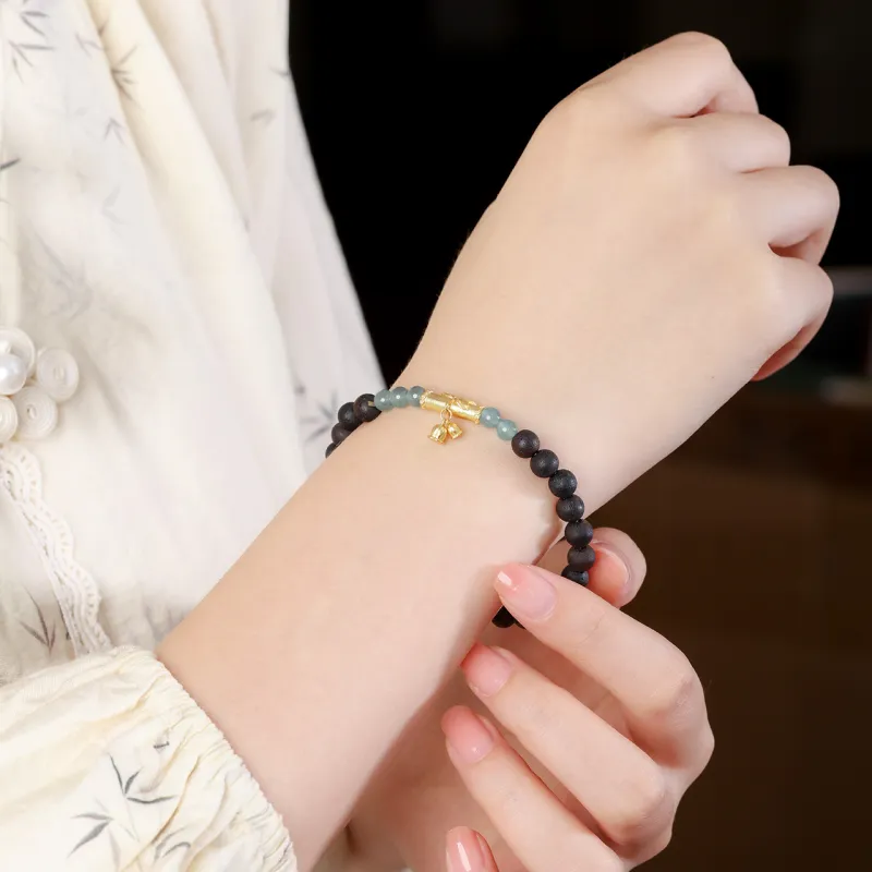 Santan Lodge Agarrattan Wooden Bracelets Women's-3
