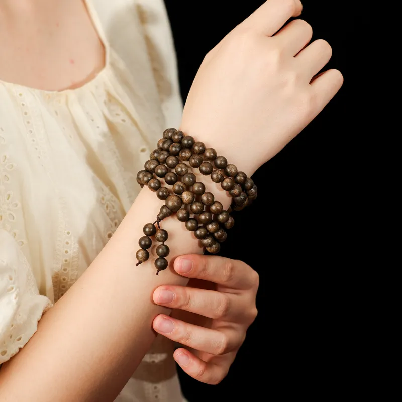 Santan Lodge Fragrance Agarwood Bracelets Unisex-4