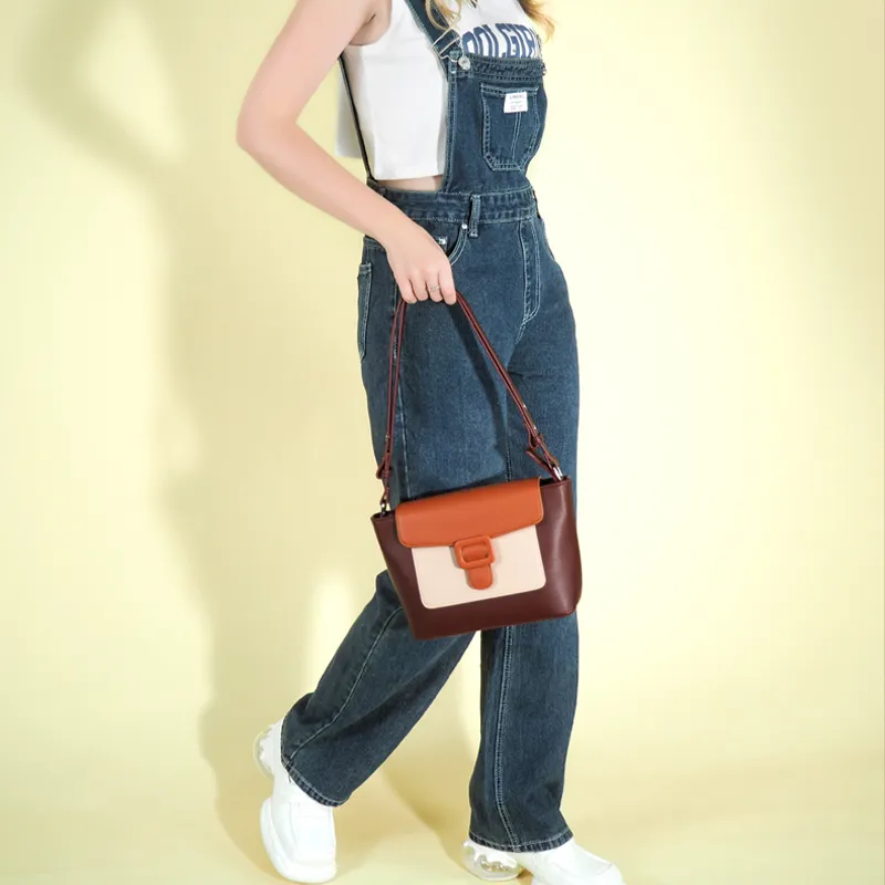 Pataya PU Shoulder Bag Women's Multicolor-7