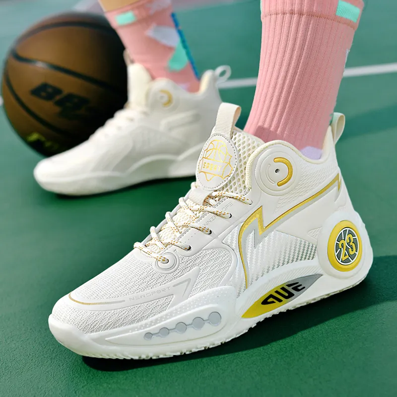 Prince McQueen High Top Basketball Shoes Unisex-5