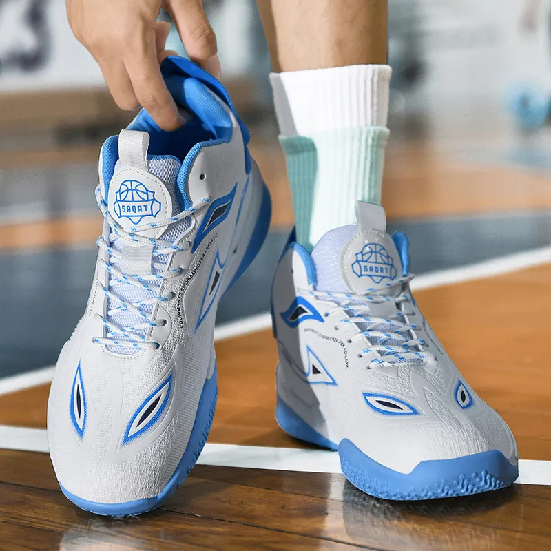 Prince McQueen Cushioning Slip Resistant Coverage High Top Basketball Shoes Men's-9