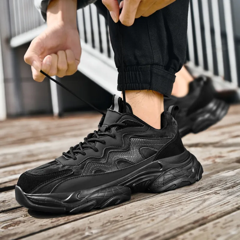 Prince McQueen Cushioned Anti-Slip Wear-Resistant Water-Resistant Lightweight Low-Top Running Shoes Men's-13