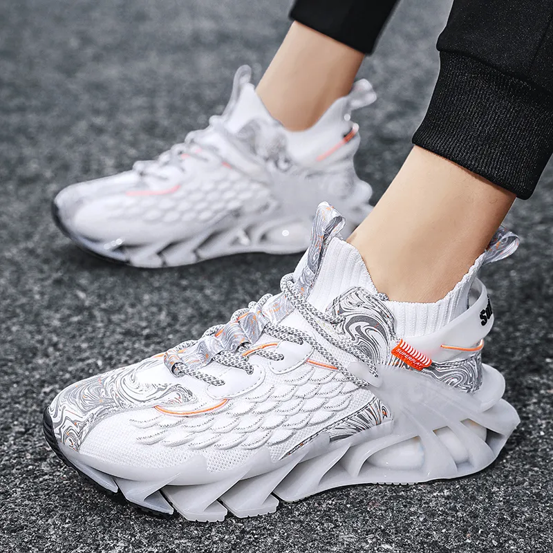 Prince McQueen Shock Absorbers With Slip Resistant Features Low Top Running Shoes Men's-25