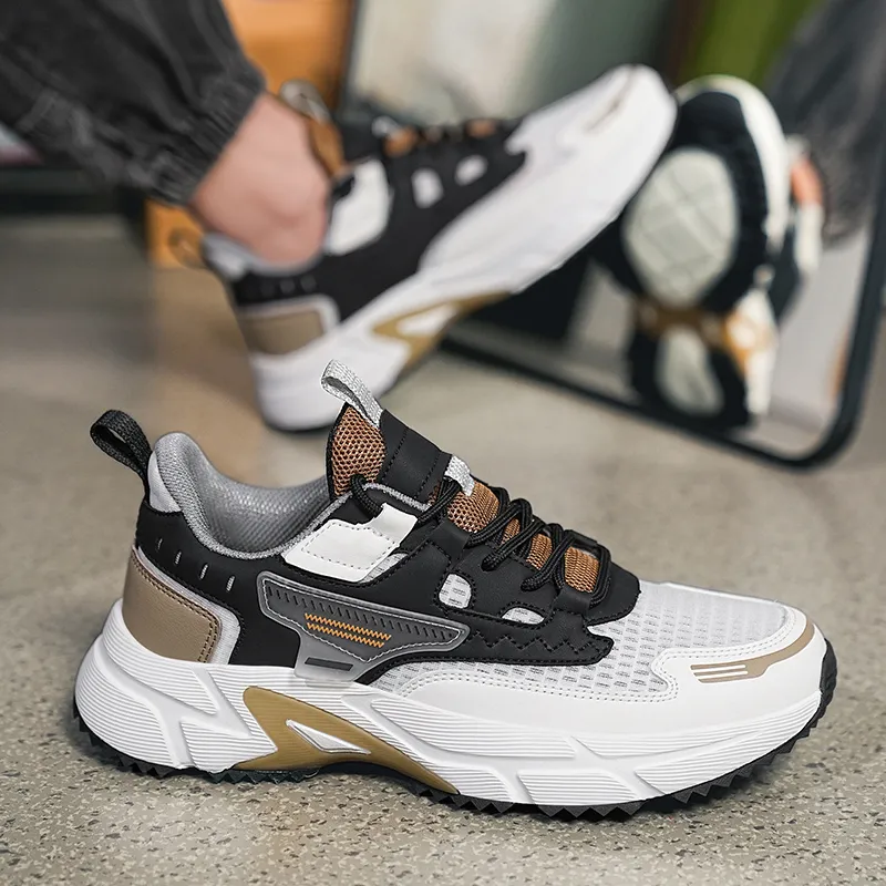 Prince McQueen Cushioned Slip-Resistant Low-Top Running Shoes Men's-13