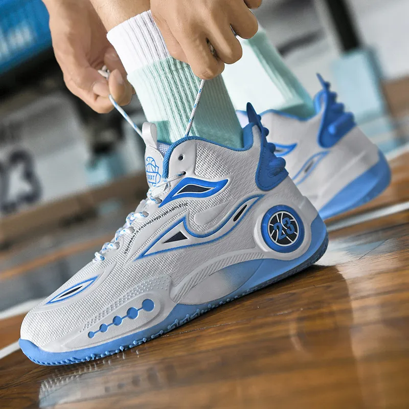 Prince McQueen Cushioning Slip Resistant Coverage High Top Basketball Shoes Men's-11