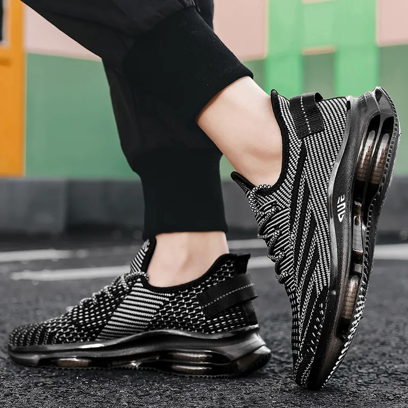 Prince McQueen Slip Resistant, Abrasion Resistant, Breathable Low Top Casual Running Shoes Unisex-15