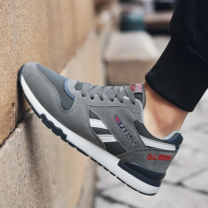 Prince McQueen Running Shoes Unisex Low Top Gray Black-6