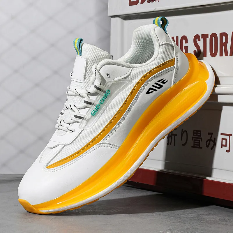 Prince McQueen Shock Absorbers With Slip Resistant And Abrasion Resistant Properties Low Top Casual Running Shoes Men's-4