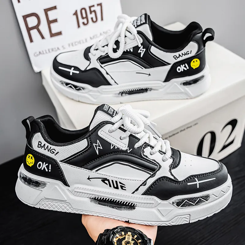 Prince McQueen Slip Resistant And Abrasion Resistant Coverage Low Top Casual Shoes Men's-2