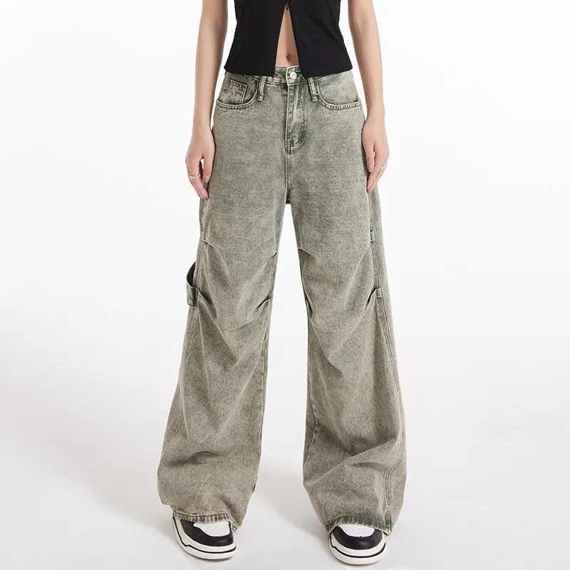E.D.X Jeans Women's Flower Green-4