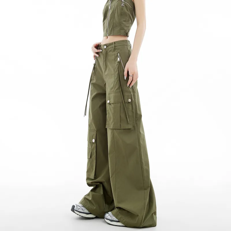 E.D.X Casual Pants Women's Green-3
