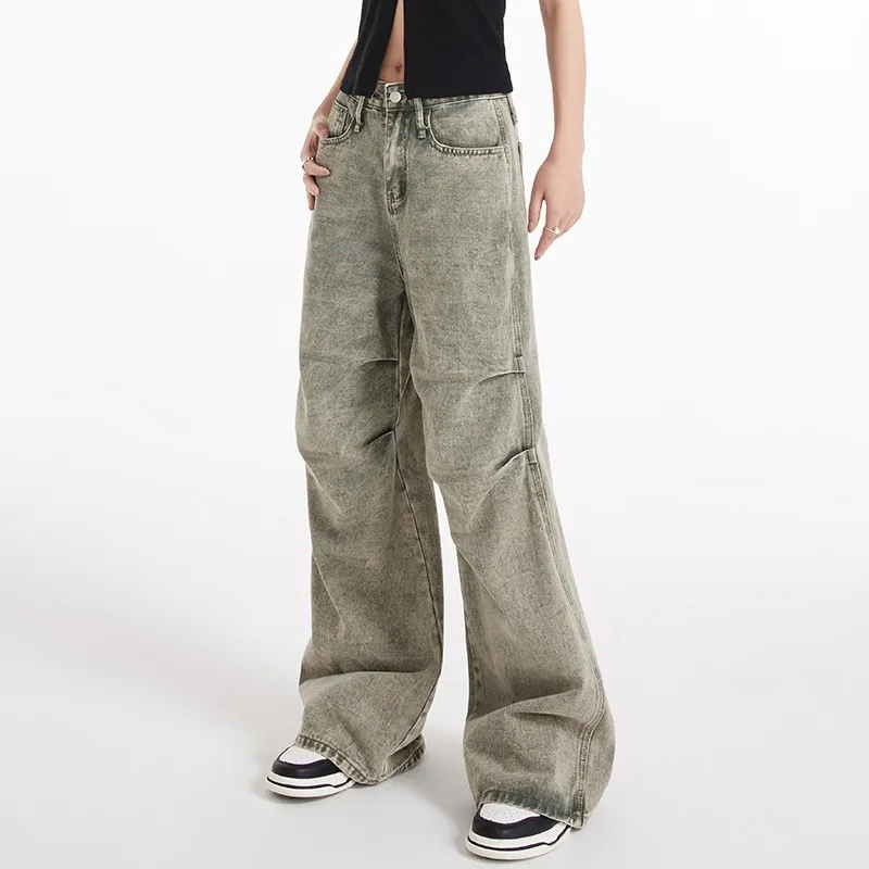 E.D.X Jeans Women's Flower Green-2