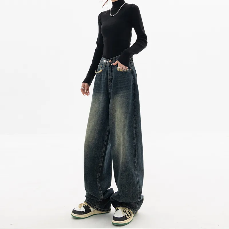 EDX Jeans Women's Dark Blue-5