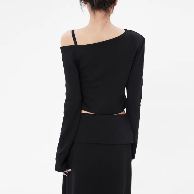 EDX Crop Tops Women's Black-3