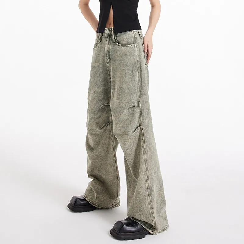 E.D.X Jeans Women's Flower Green-5