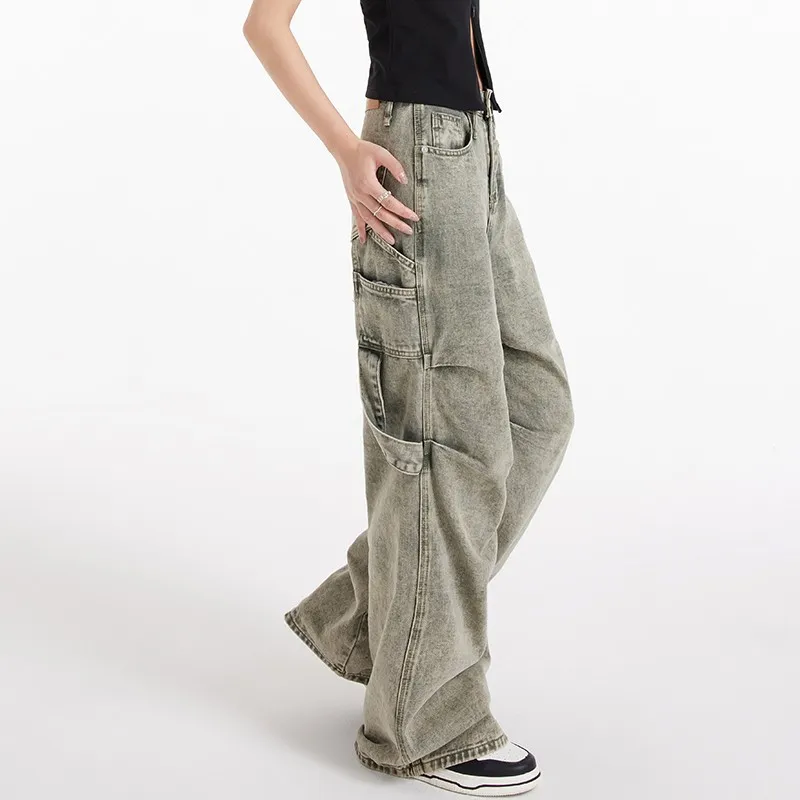 E.D.X Jeans Women's Flower Green-3