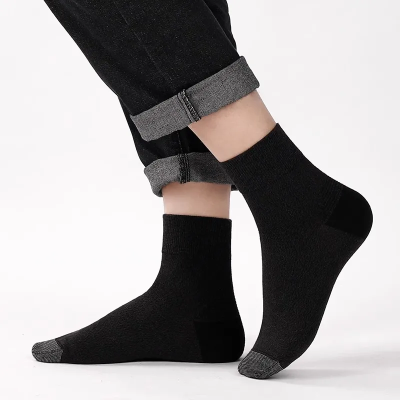 LUOLIAN Mid Calf Socks Men's 5 Pack-8