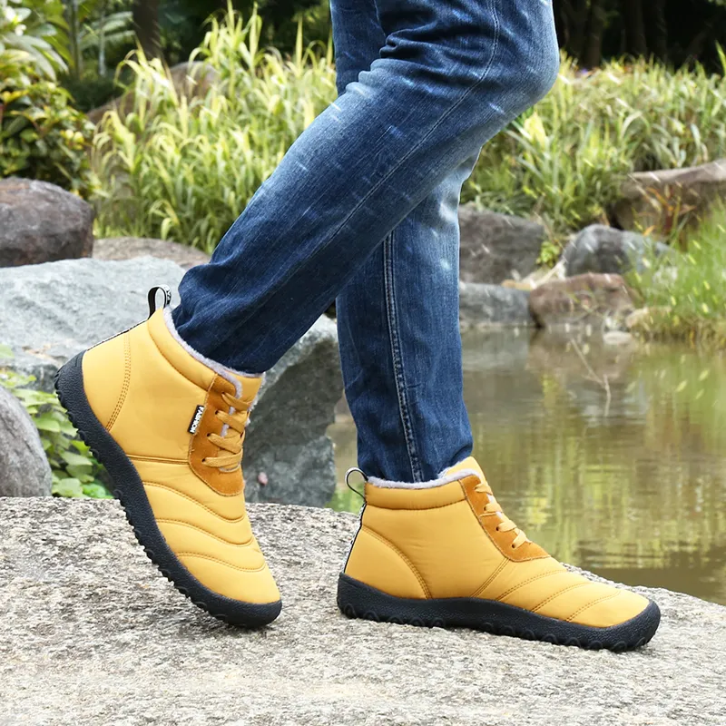 Leyang Mid Top Outdoor Shoes Unisex Camel-5