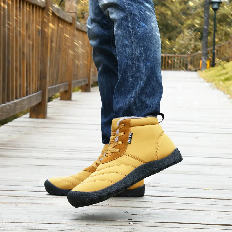 Leyang Mid Top Outdoor Shoes Unisex Camel-6
