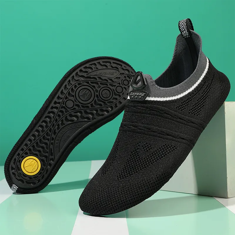 Leyang Cushioned Slip-Resistant Lightweight Low-Top Training Shoes Unisex-34