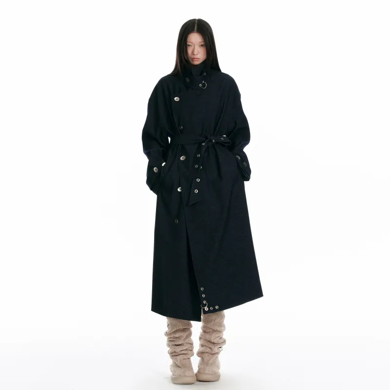 JIKOO Jackets Coats Women's Dark Blue-1