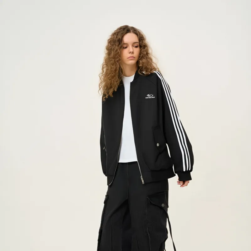 Menblero Baseball Jacket Unisex-11