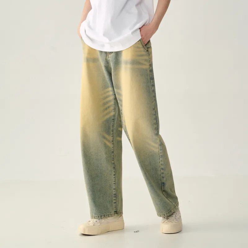 Menblero Jeans Unisex Light Blue-4