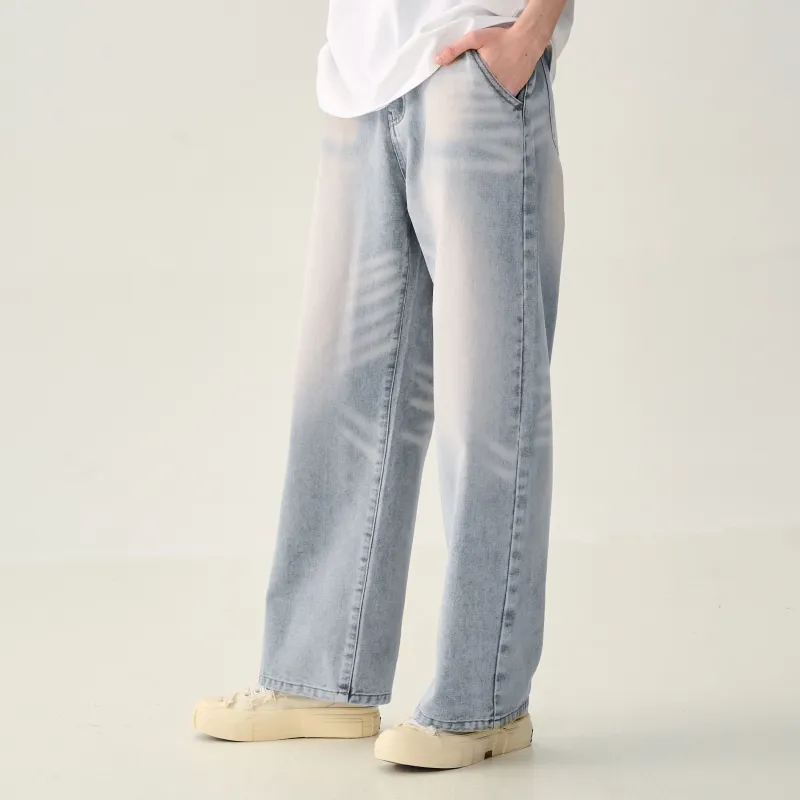 Menblero Jeans Unisex Light Blue-16