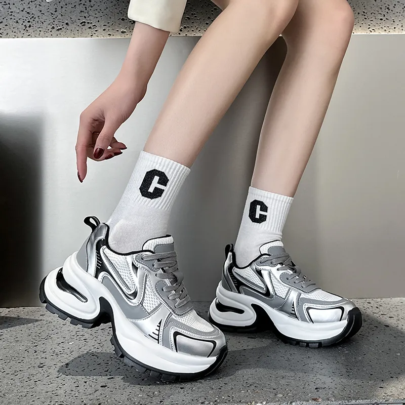 GIGIRYO Low Top Chunky Sneakers Women's-8