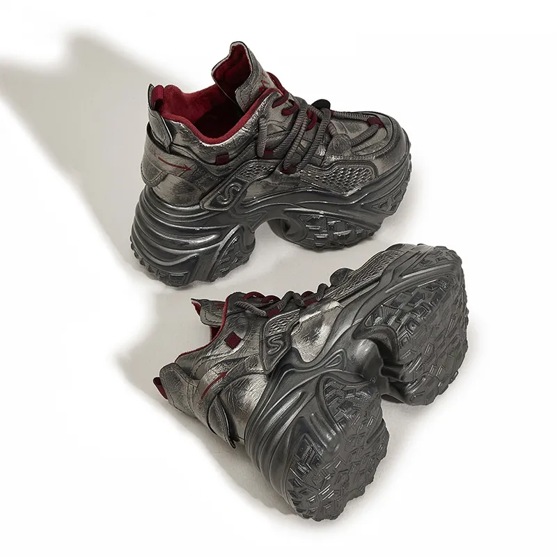 GIGIRYO Low Top Chunky Sneakers Women's-9